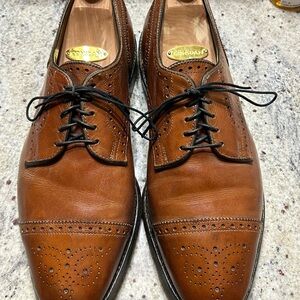ALLEN EDMONDS SANFORD SIZE 10.5 WALNUT